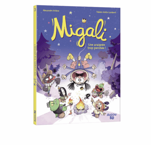 Migali, tome 3 - Une araignée perchée!