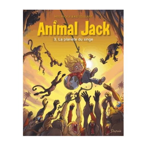 Animal Jack, tome 3 : La planète du singe