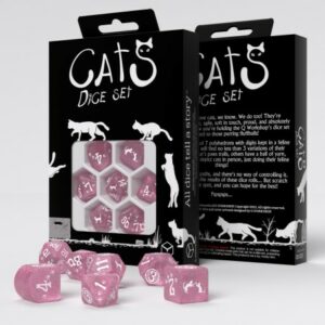 Set de 7 dés Cats - Daisy