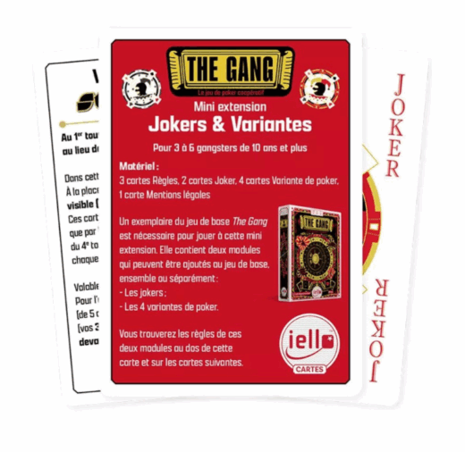 The gang - Mini extension : Jokers et variantes