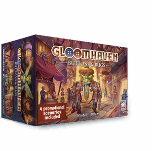 Gloomhaven - Boutons et bestioles