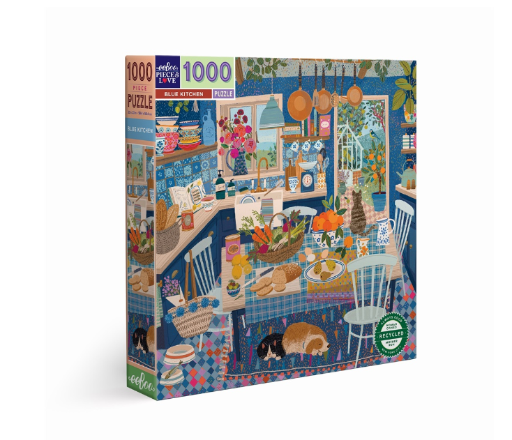 Puzzle 1000 Pces - Blue Kitchen