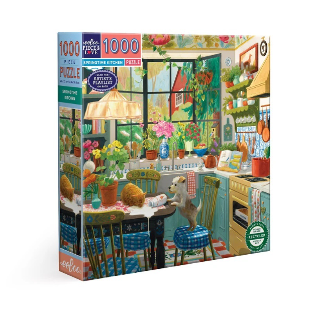 Puzzle 1000 Pces - Springtime Kitchen