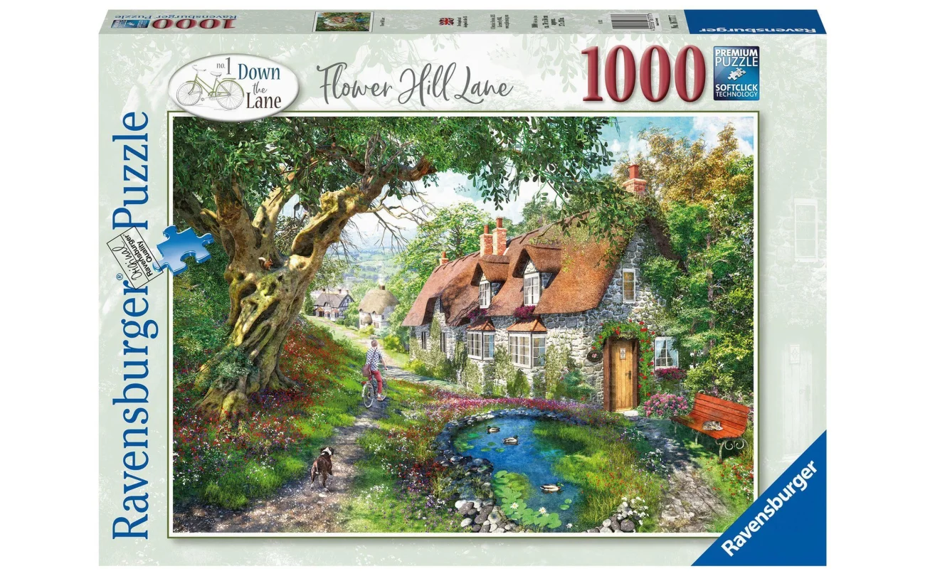 Flower Hill Lane - Puzzle 1000 pcs
