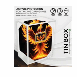 Acrylic Case Magnetic -  Tin box