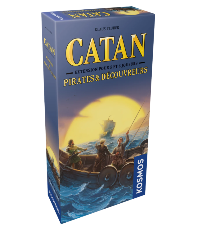 Catan - Ext. Pirates et découvreur 5 et 6 joueurs