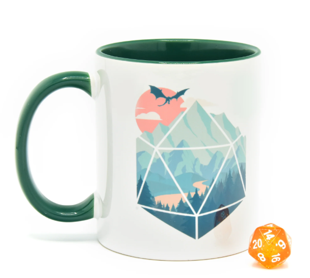 Mug 33 cl - A d20 Scene