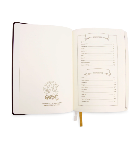 DnD 5e player journal - Bleu – Image 2