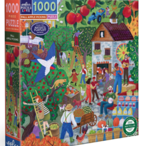 Puzzle 1000Pces - Fall apple picking