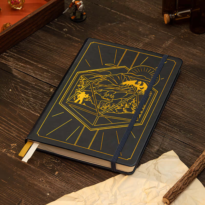 DnD 5e player journal - Bleu