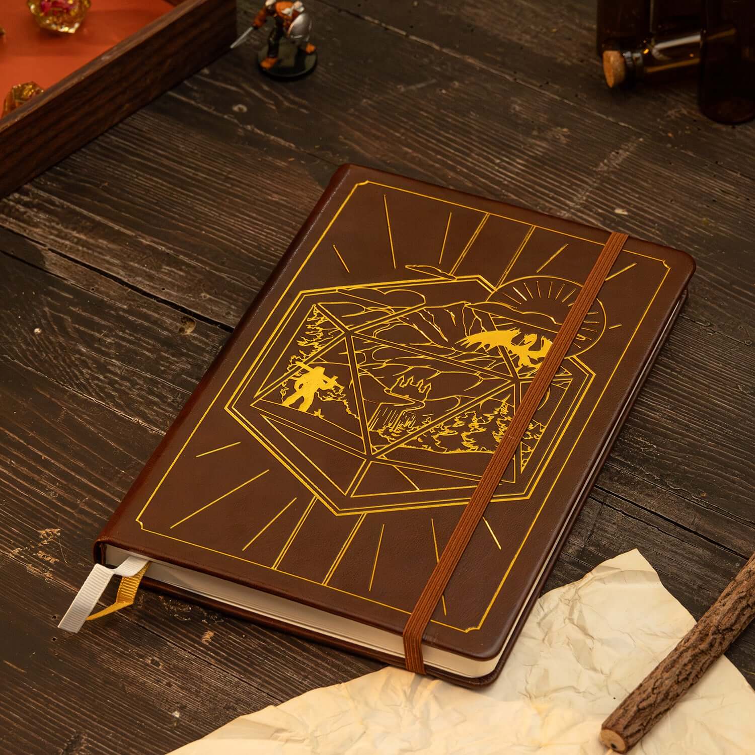 DnD 5e player journal - Brun