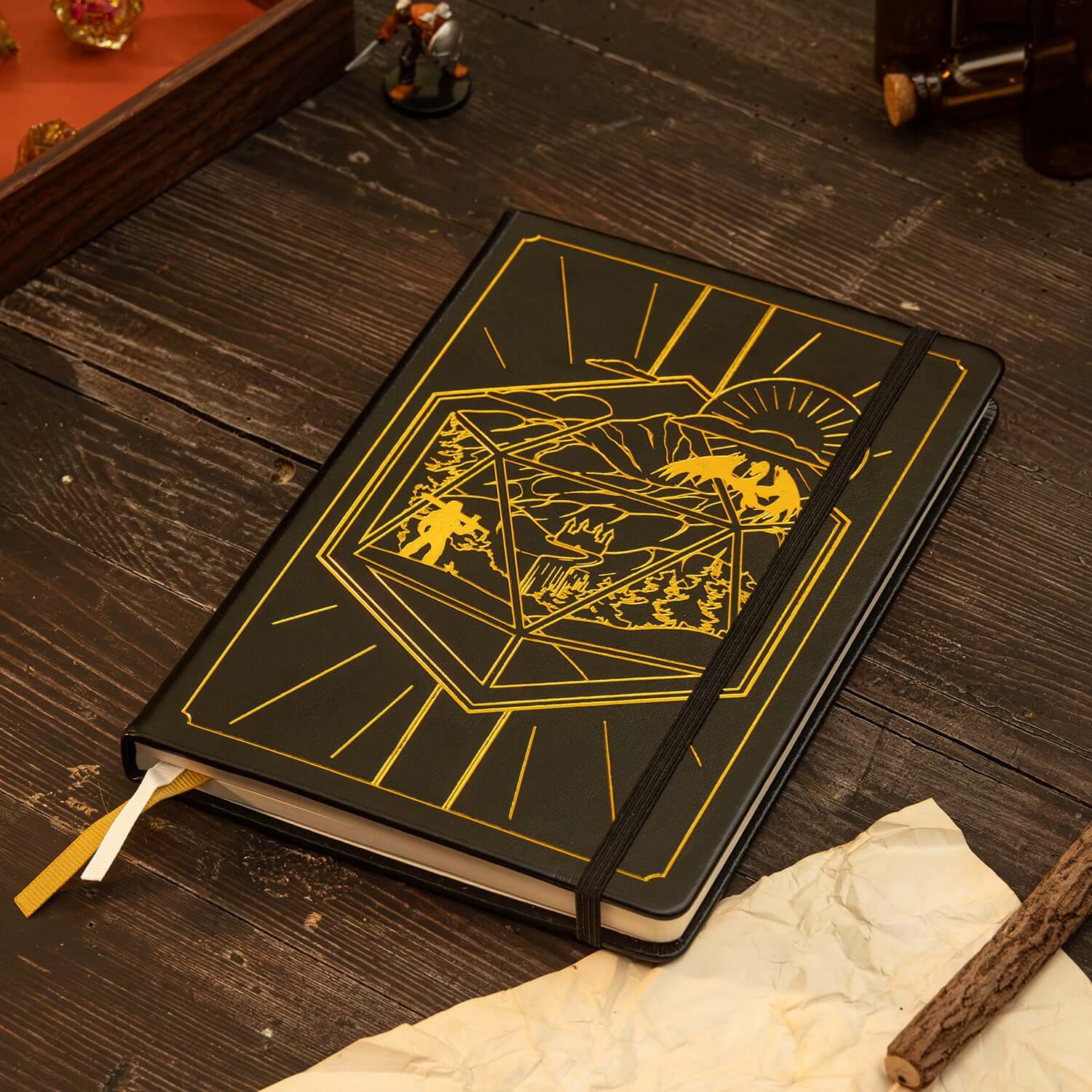 DnD 5e player journal - Noir