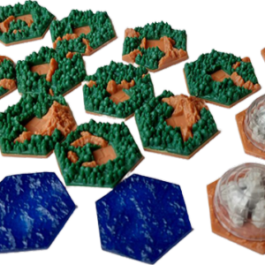 Terraforming Mars : Tuiles 3D Amazonie