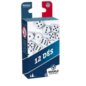 12 dés 6 faces
